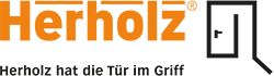 Orange-schwarzes Logo der Herholz Vertrieb GmbH & Co. KG